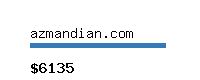 azmandian.com Website value calculator