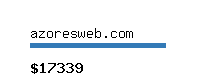 azoresweb.com Website value calculator