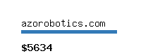 azorobotics.com Website value calculator