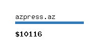 azpress.az Website value calculator
