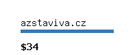 azstaviva.cz Website value calculator