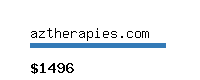 aztherapies.com Website value calculator