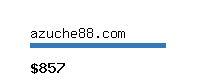 azuche88.com Website value calculator