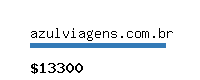 azulviagens.com.br Website value calculator
