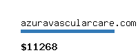 azuravascularcare.com Website value calculator