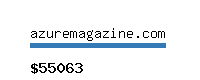 azuremagazine.com Website value calculator