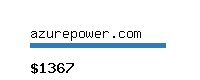 azurepower.com Website value calculator