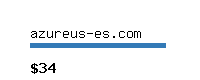 azureus-es.com Website value calculator