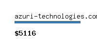 azuri-technologies.com Website value calculator
