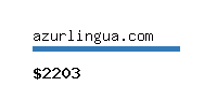 azurlingua.com Website value calculator