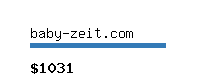 baby-zeit.com Website value calculator