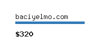 baciyelmo.com Website value calculator