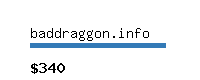 baddraggon.info Website value calculator