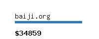 baiji.org Website value calculator