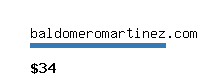 baldomeromartinez.com Website value calculator