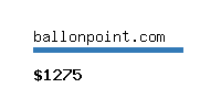 ballonpoint.com Website value calculator