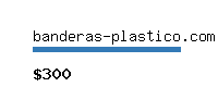 banderas-plastico.com Website value calculator