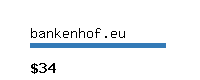 bankenhof.eu Website value calculator