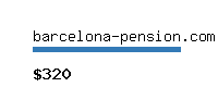 barcelona-pension.com Website value calculator