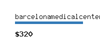 barcelonamedicalcenter.com Website value calculator