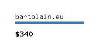 bartolain.eu Website value calculator