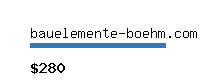 bauelemente-boehm.com Website value calculator