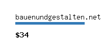 bauenundgestalten.net Website value calculator