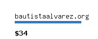 bautistaalvarez.org Website value calculator
