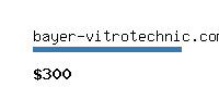 bayer-vitrotechnic.com Website value calculator