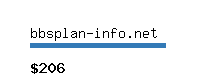 bbsplan-info.net Website value calculator