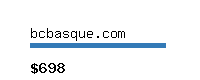 bcbasque.com Website value calculator