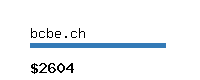 bcbe.ch Website value calculator