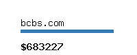 bcbs.com Website value calculator