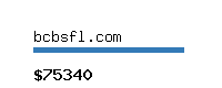 bcbsfl.com Website value calculator