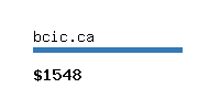 bcic.ca Website value calculator