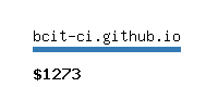 bcit-ci.github.io Website value calculator