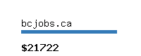 bcjobs.ca Website value calculator