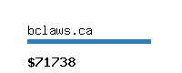 bclaws.ca Website value calculator