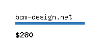 bcm-design.net Website value calculator