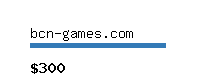 bcn-games.com Website value calculator