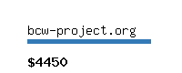 bcw-project.org Website value calculator