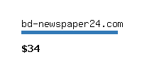 bd-newspaper24.com Website value calculator