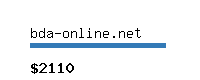 bda-online.net Website value calculator