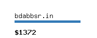 bdabbsr.in Website value calculator