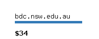 bdc.nsw.edu.au Website value calculator