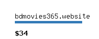 bdmovies365.website Website value calculator