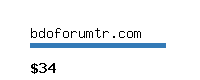 bdoforumtr.com Website value calculator