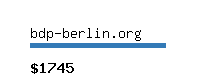 bdp-berlin.org Website value calculator