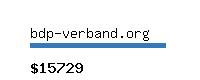 bdp-verband.org Website value calculator