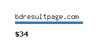 bdresultpage.com Website value calculator